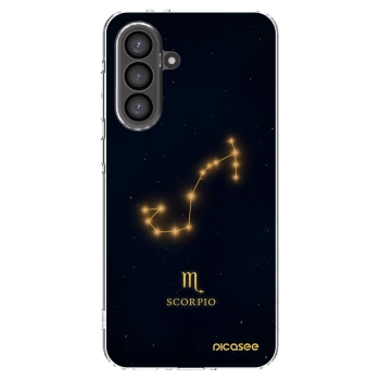 Picasee Samsung Galaxy A56 5G A566B Hülle - Transparentes Silikon - SCORPIO