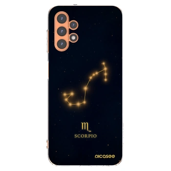 Picasee Samsung Galaxy A13 5G Hülle - Transparentes Silikon - SCORPIO