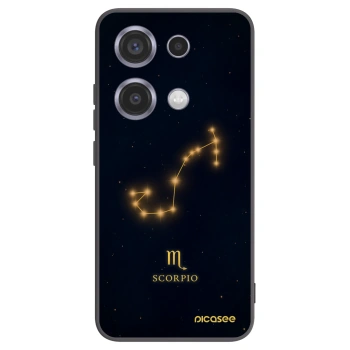 Picasee Xiaomi Redmi Note 14S Hülle - Schwarzes Silikon - SCORPIO