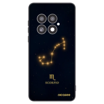 Picasee OnePlus 13 5G Hülle - Schwarzes Silikon - SCORPIO