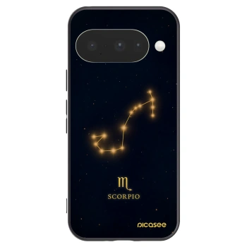 Picasee Google Pixel 10 Hülle - Schwarzes Silikon - SCORPIO