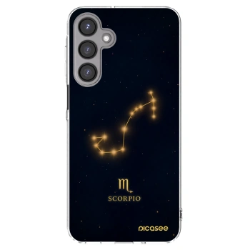 Picasee Samsung Galaxy A16 4G Hülle - Transparentes Silikon - SCORPIO