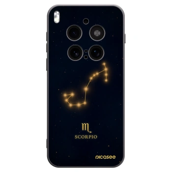 Picasee Vivo X300 Pro Hülle - Schwarzes Silikon - SCORPIO