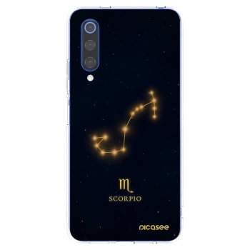 Picasee Xiaomi Mi 9 SE Hülle - Transparentes Silikon - SCORPIO