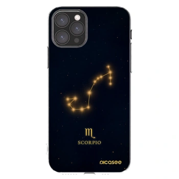 Picasee Apple iPhone 11 Pro Hülle - Transparentes Silikon - SCORPIO
