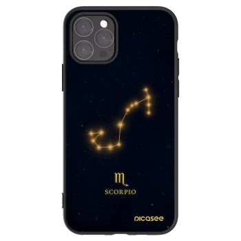 Picasee Apple iPhone 11 Pro Hülle - Schwarzes Silikon - SCORPIO