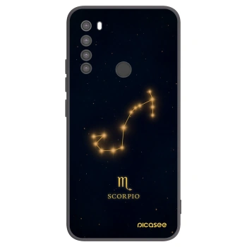 Picasee Xiaomi Redmi Note 8 Hülle - Schwarzes Silikon - SCORPIO