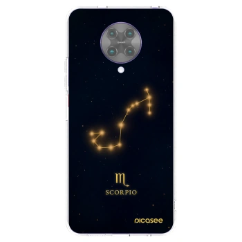 Picasee Xiaomi Poco F2 Pro Hülle - Transparentes Silikon - SCORPIO