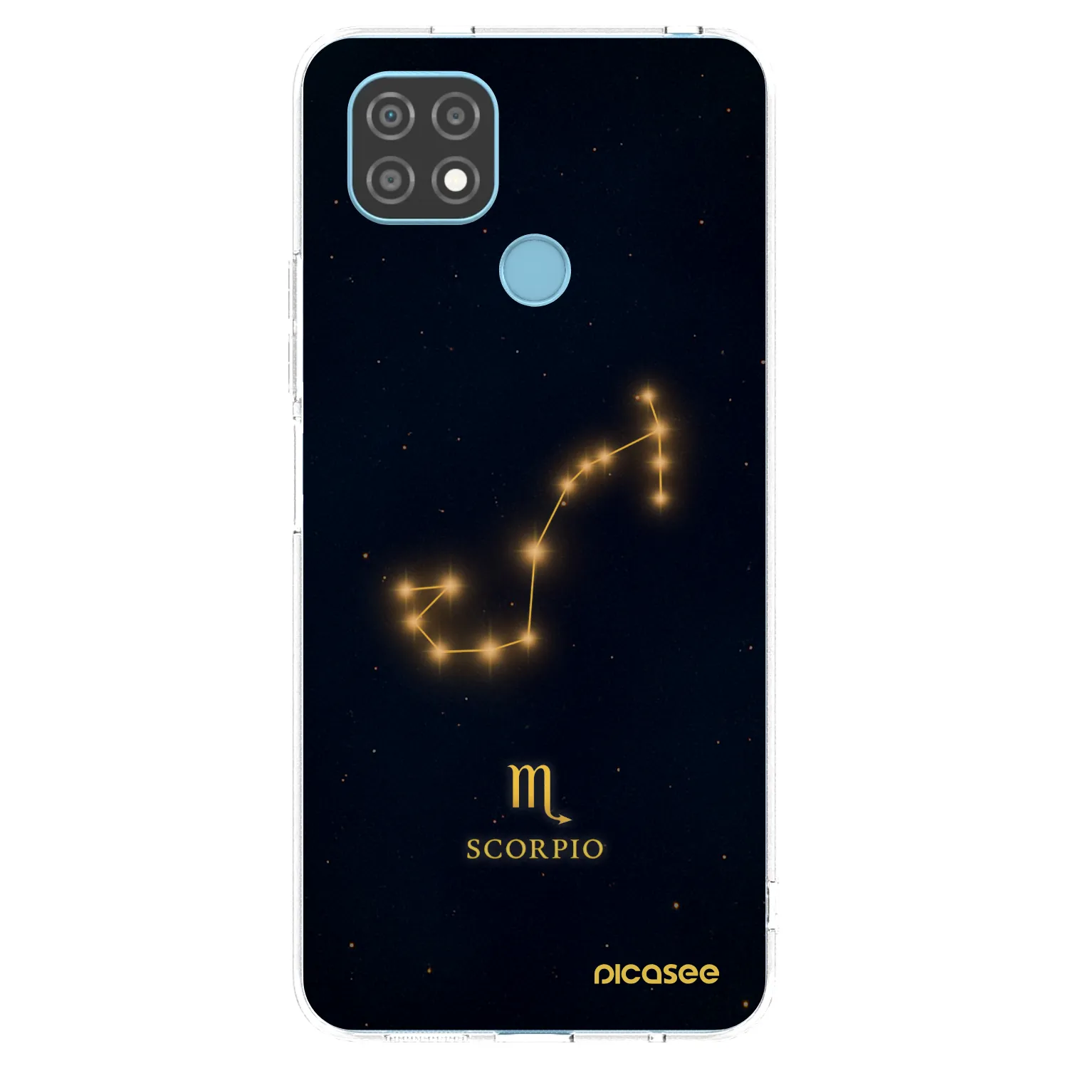 Picasee Realme C21 Hülle - Transparentes Silikon - SCORPIO