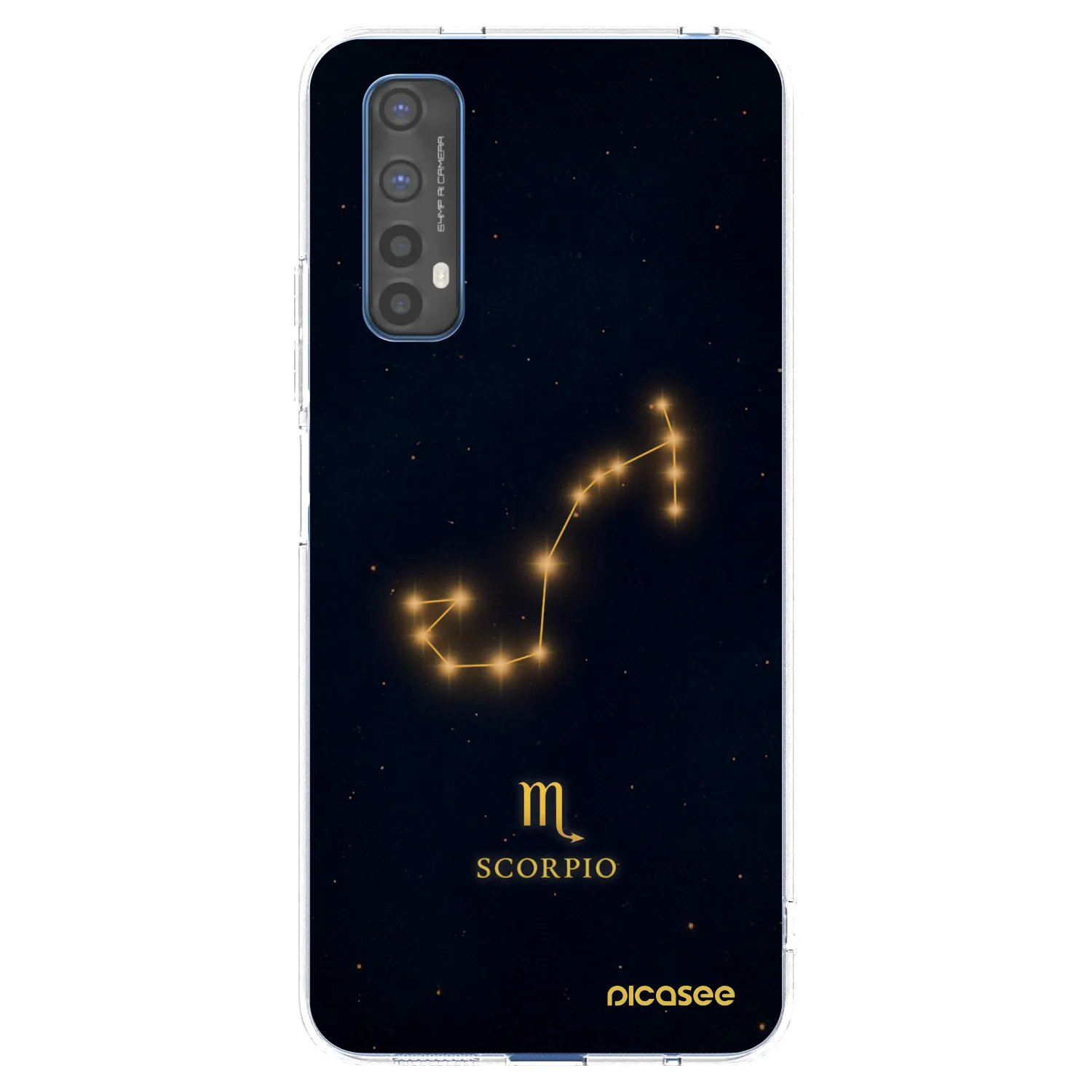 Picasee Realme 7 Hülle - Transparentes Silikon - SCORPIO