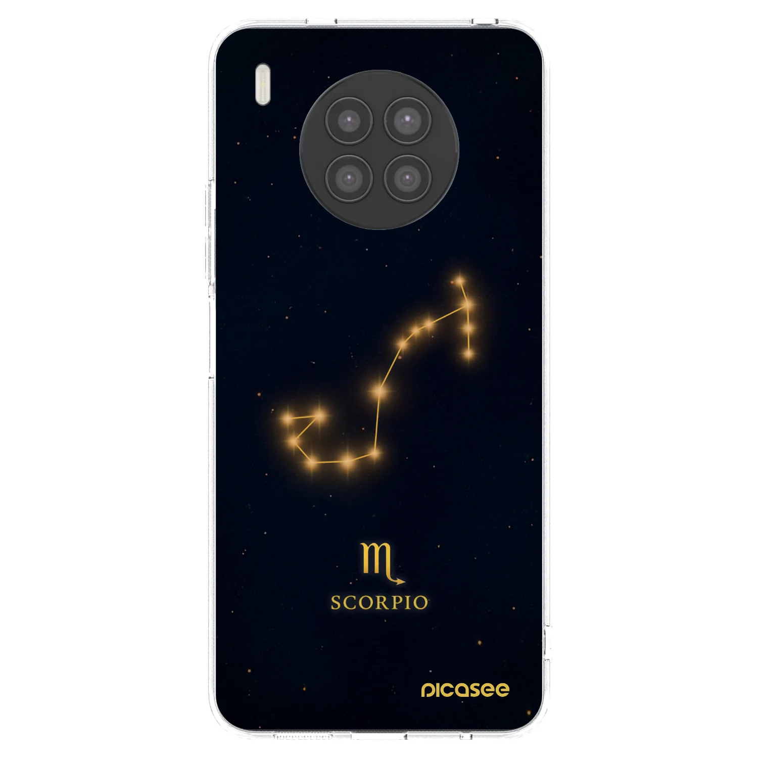 Picasee Huawei Nova 8i Hülle - Transparentes Silikon - SCORPIO