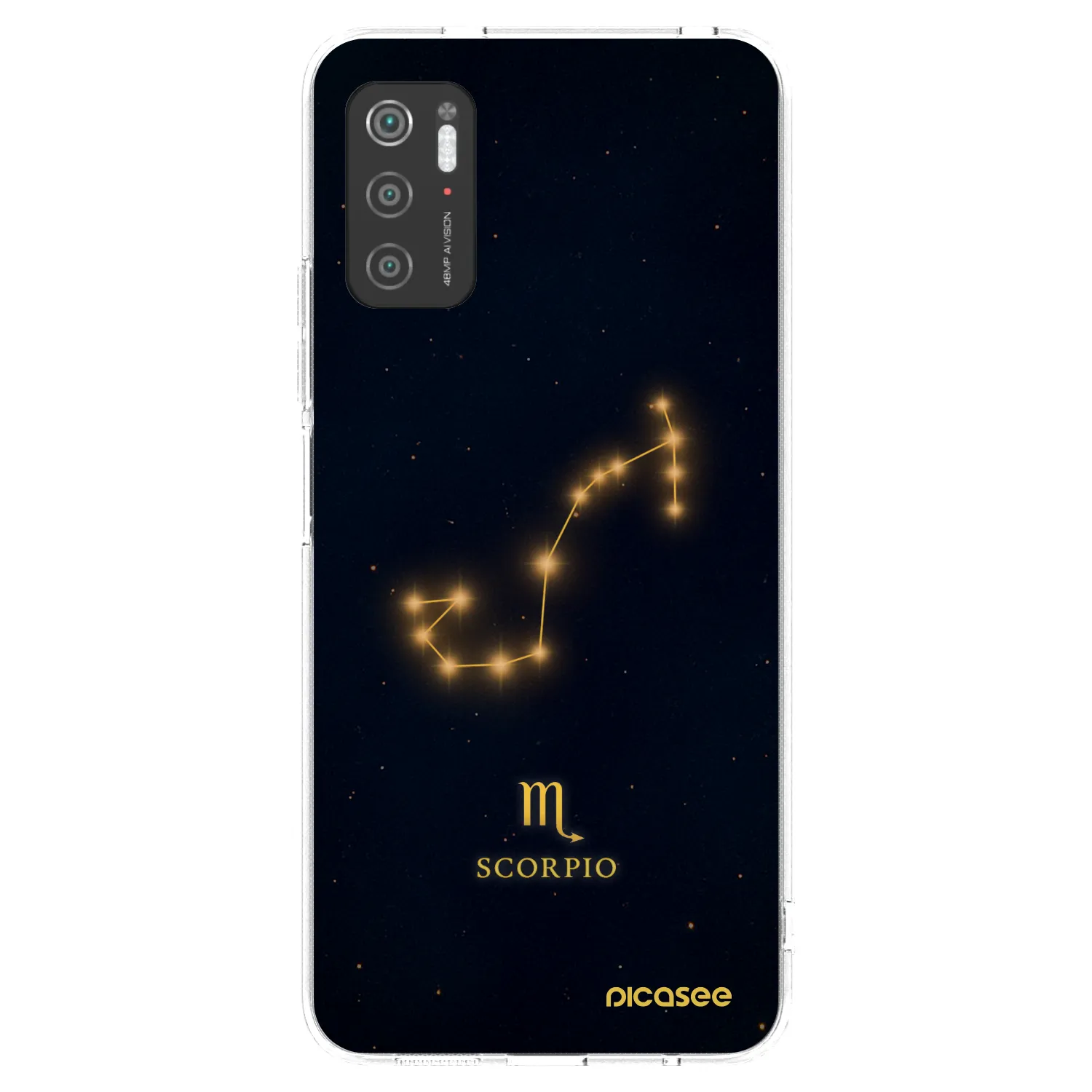 Picasee Xiaomi Poco M3 Pro 5G Hülle - Transparentes Silikon - SCORPIO