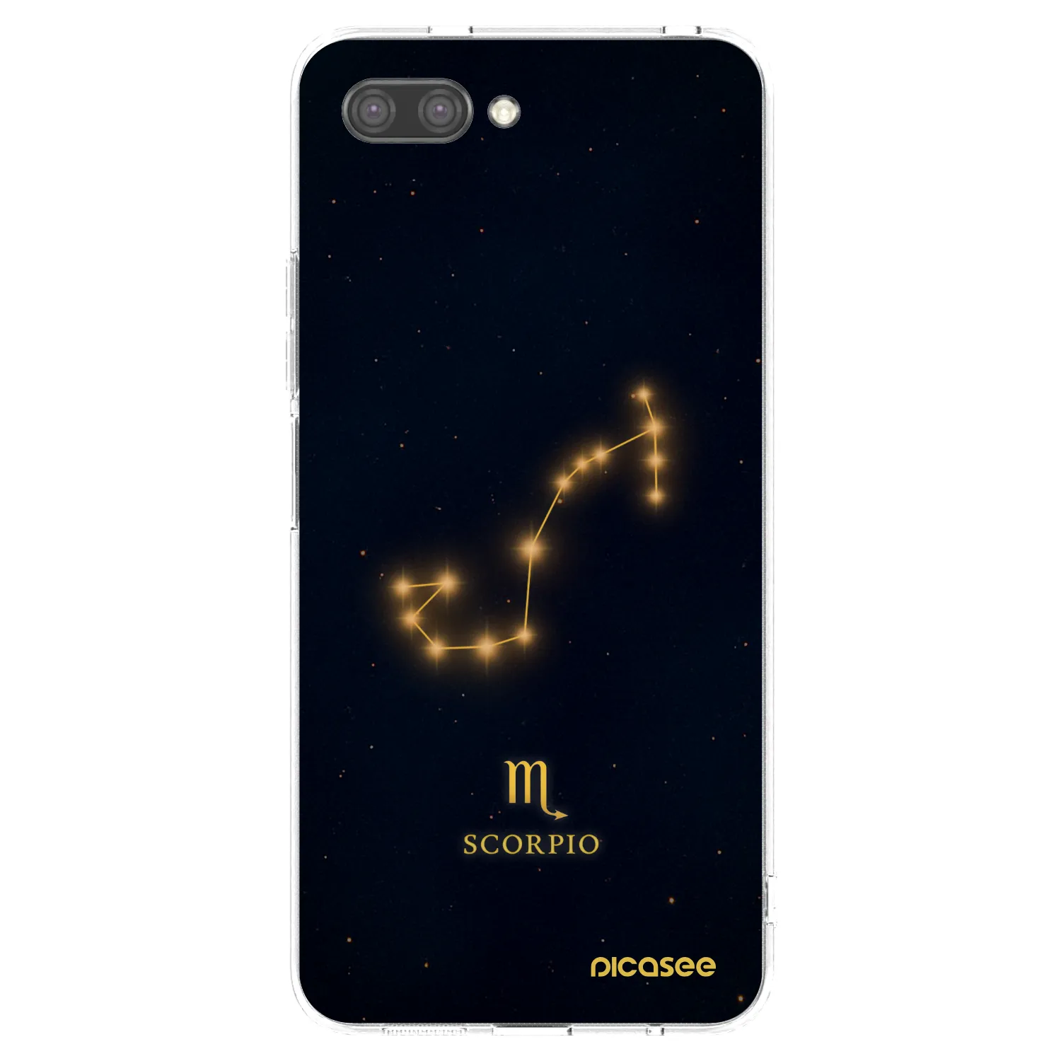 Picasee Honor 10 Hülle - Transparentes Silikon - SCORPIO