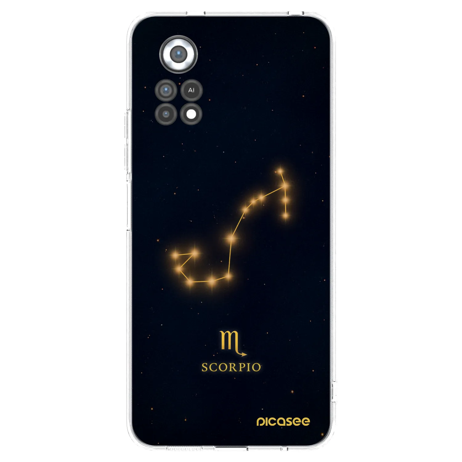 Picasee Xiaomi Poco X4 Pro 5G Hülle - Transparentes Silikon - SCORPIO