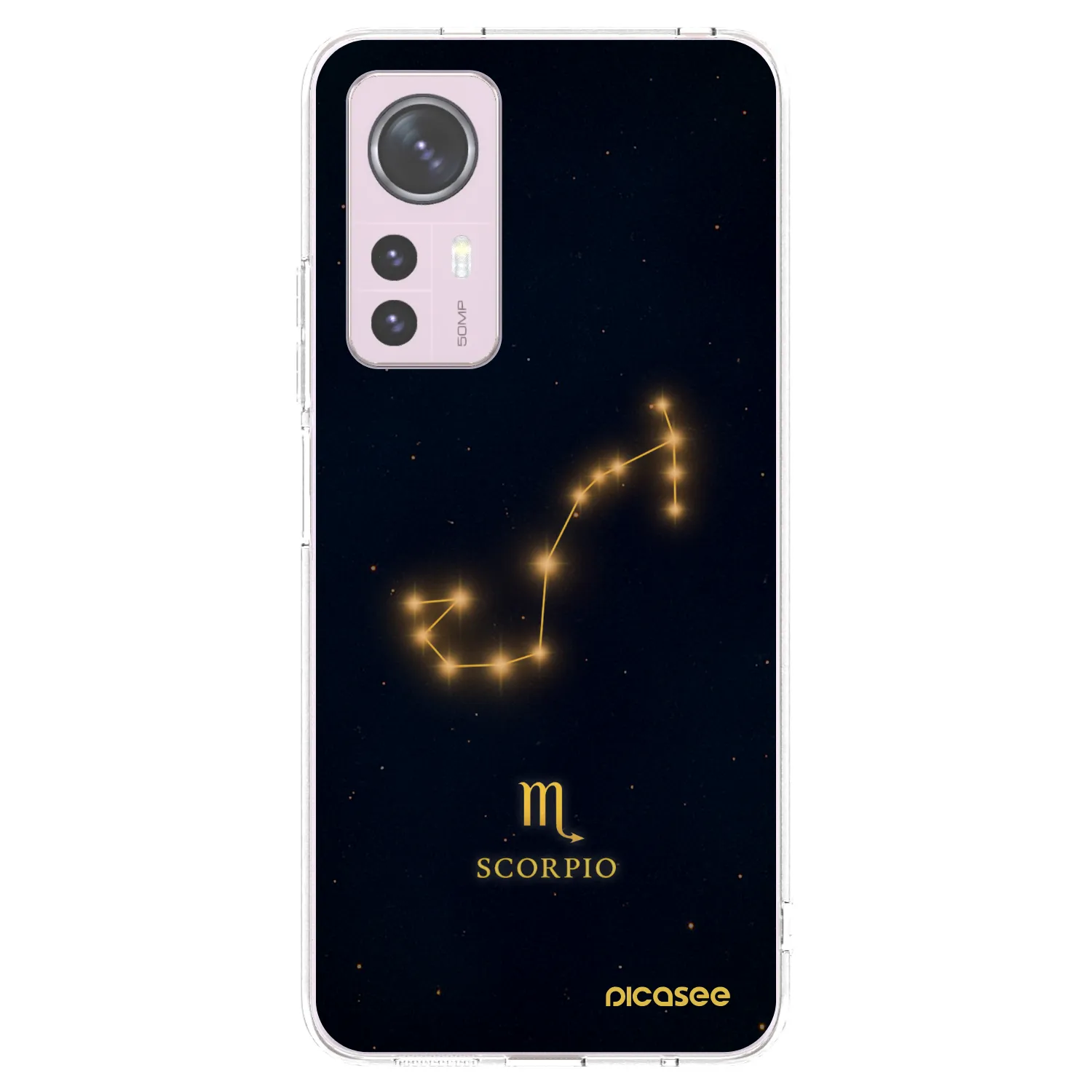 Picasee Xiaomi 12 Hülle - Transparentes Silikon - SCORPIO