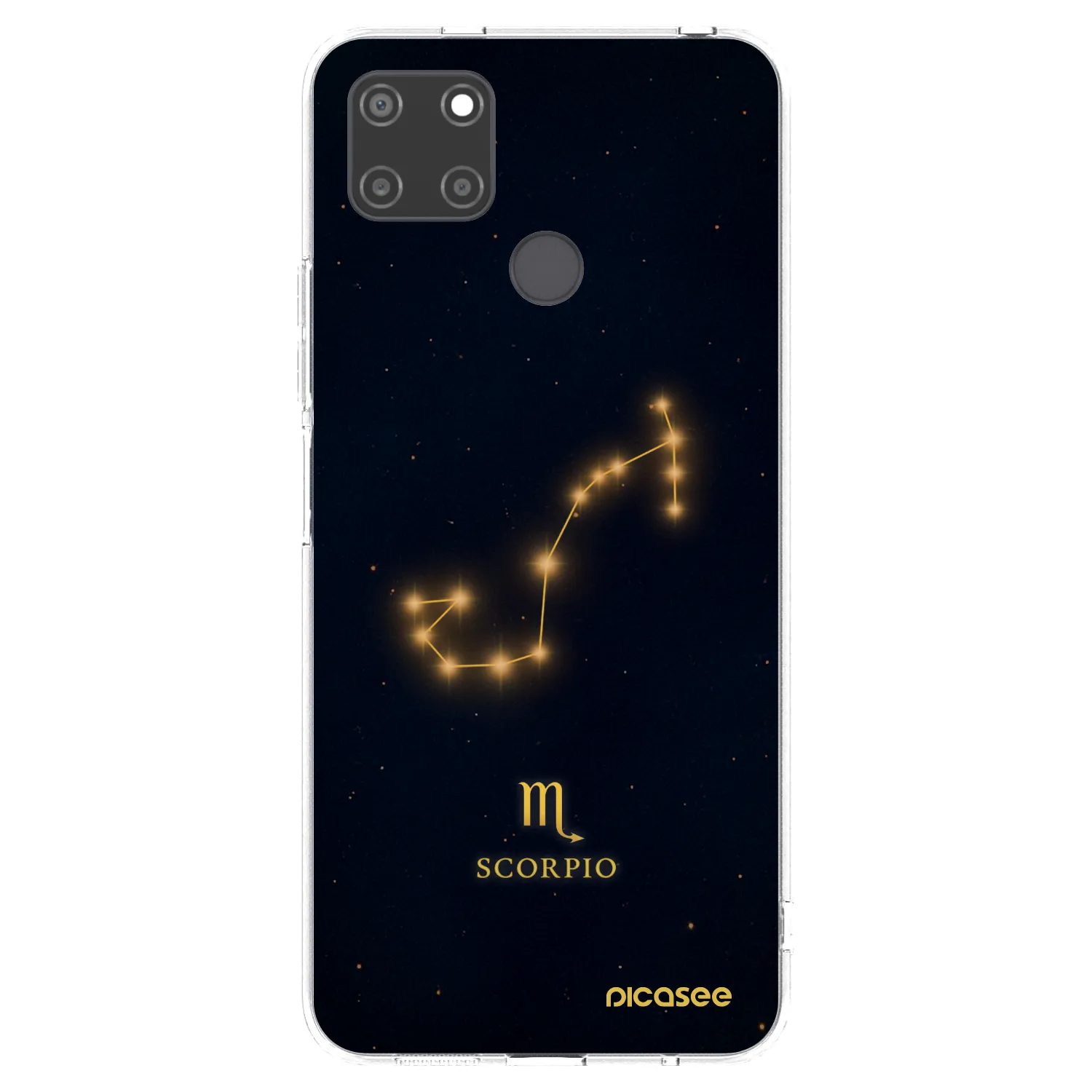 Picasee Realme C21Y Hülle - Transparentes Silikon - SCORPIO