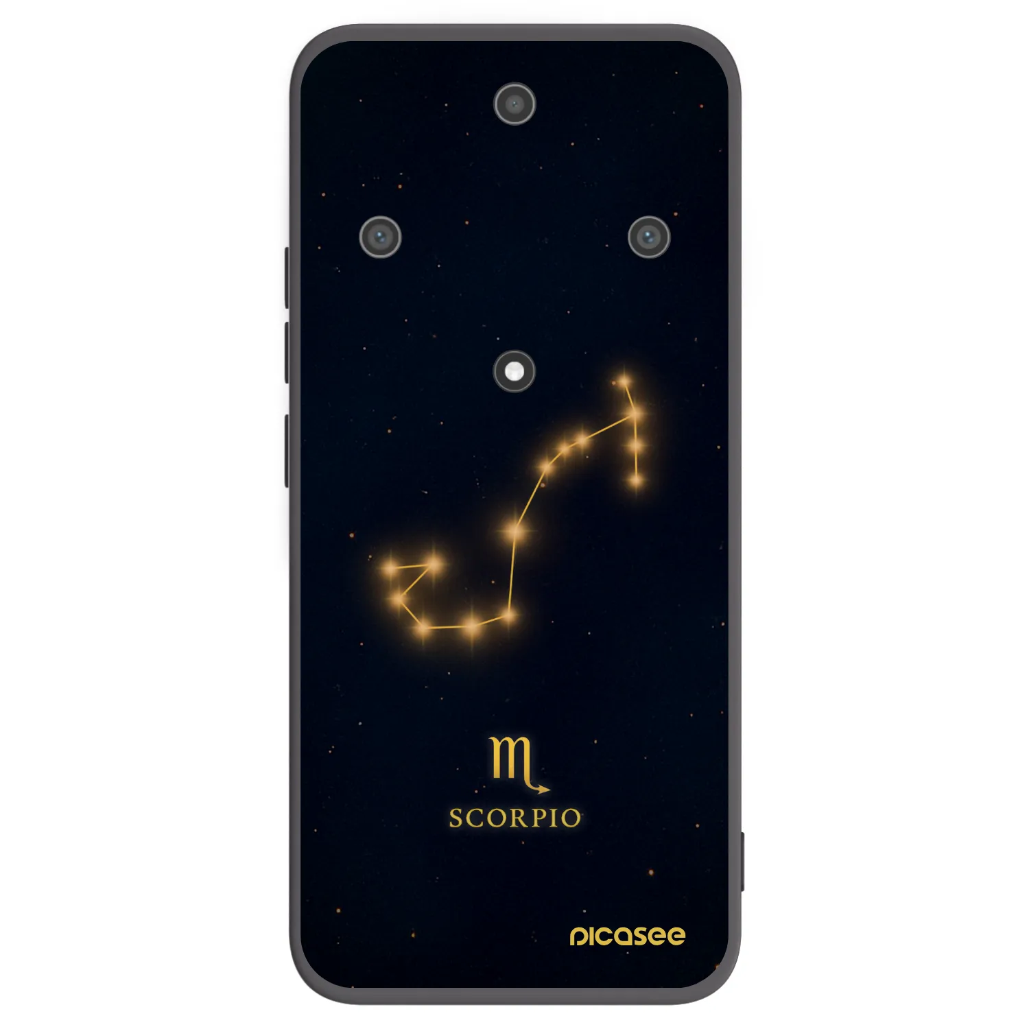 Picasee Honor Magic5 Lite 5G Hülle - Schwarzes Silikon - SCORPIO