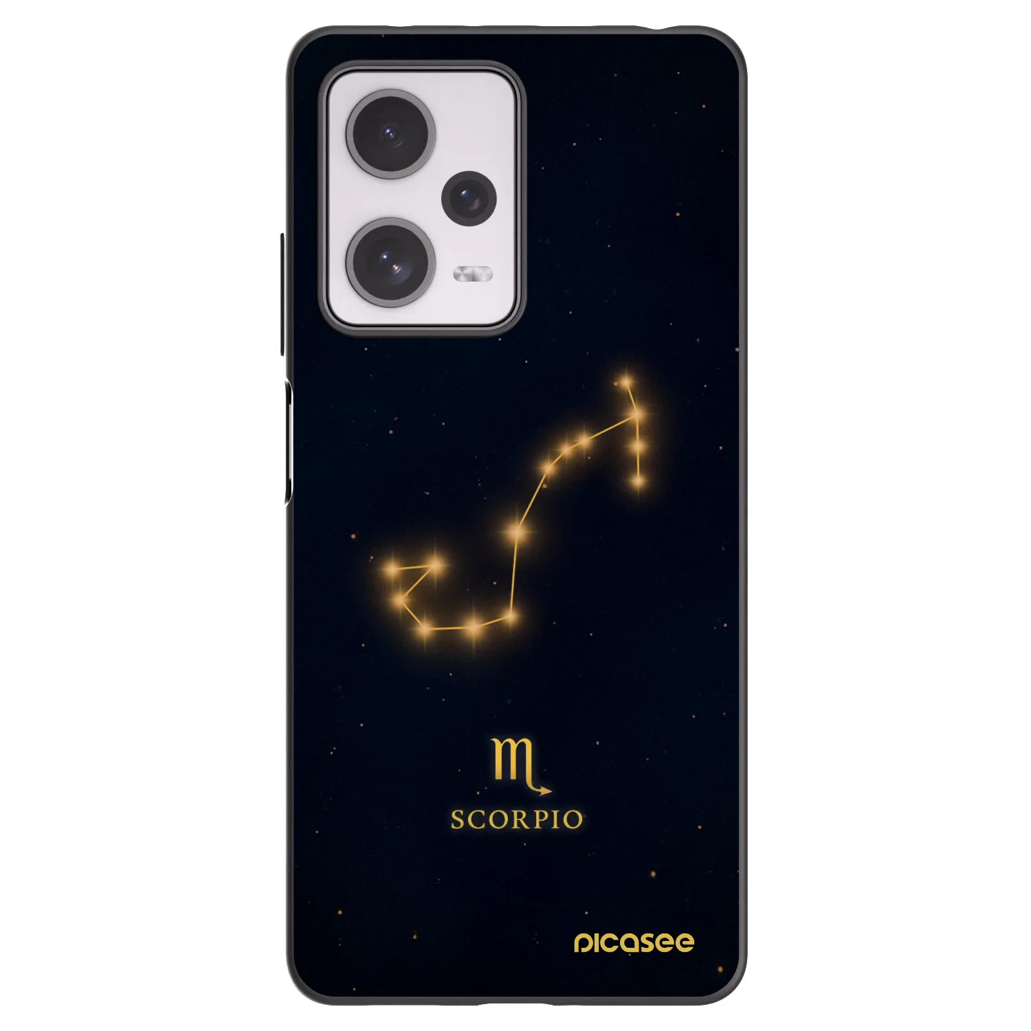 Picasee Xiaomi Redmi Note 12 Pro+ 5G Hülle - Schwarzes Silikon - SCORPIO