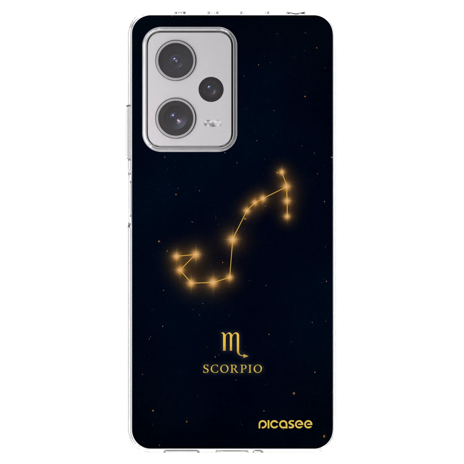Picasee Xiaomi Redmi Note 12 Pro+ 5G Hülle - Transparentes Silikon - SCORPIO
