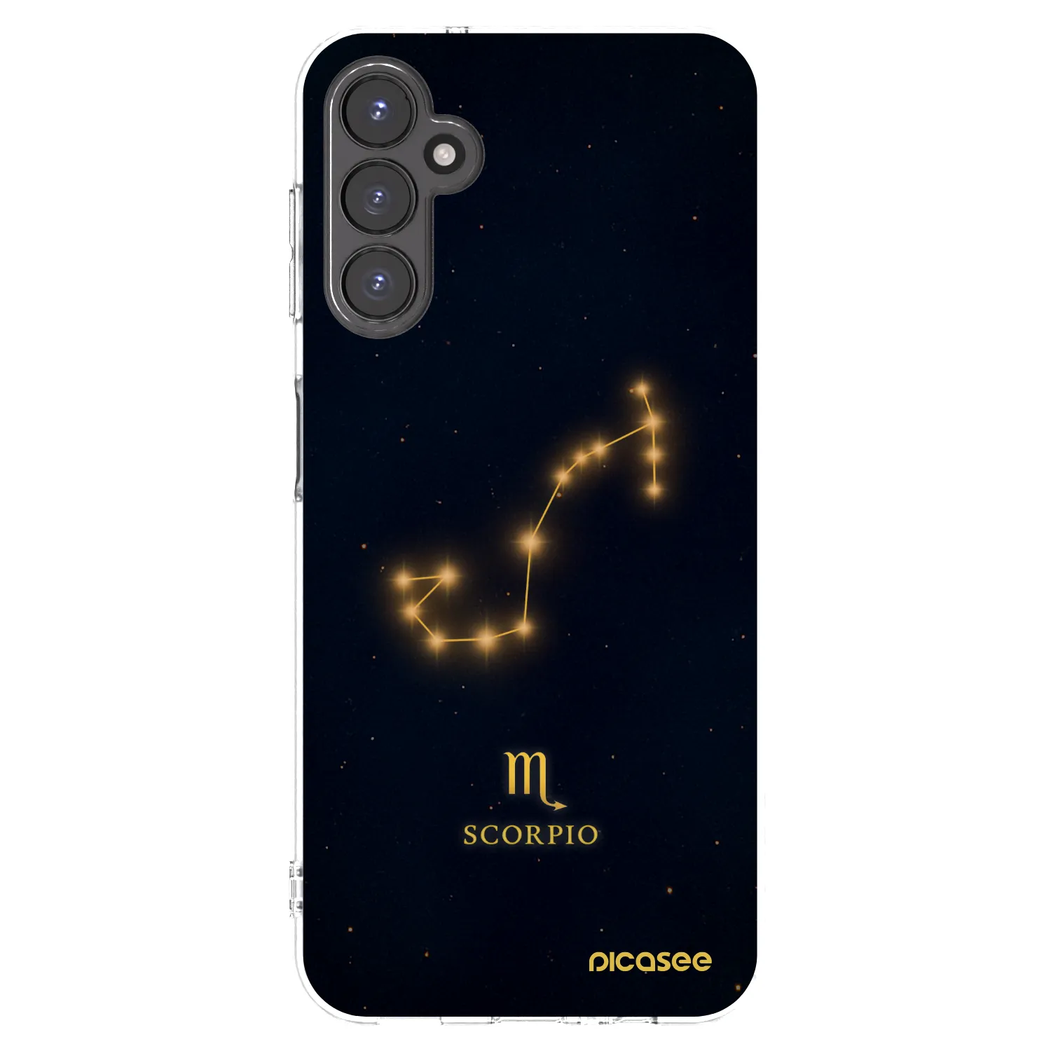 Picasee Samsung Galaxy A14 4G A145R Hülle - Transparentes Silikon - SCORPIO