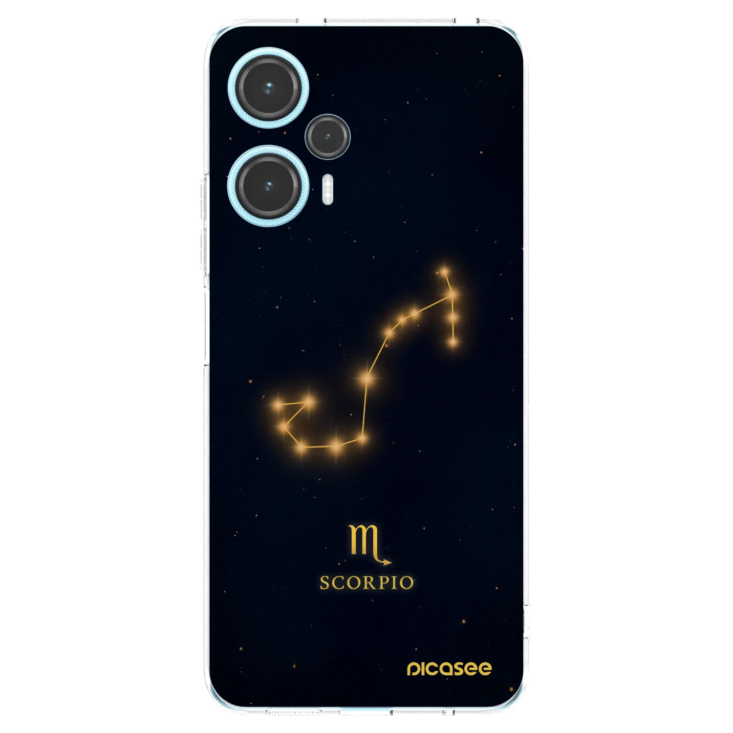 Picasee Xiaomi Poco F5 Hülle - Transparentes Silikon - SCORPIO