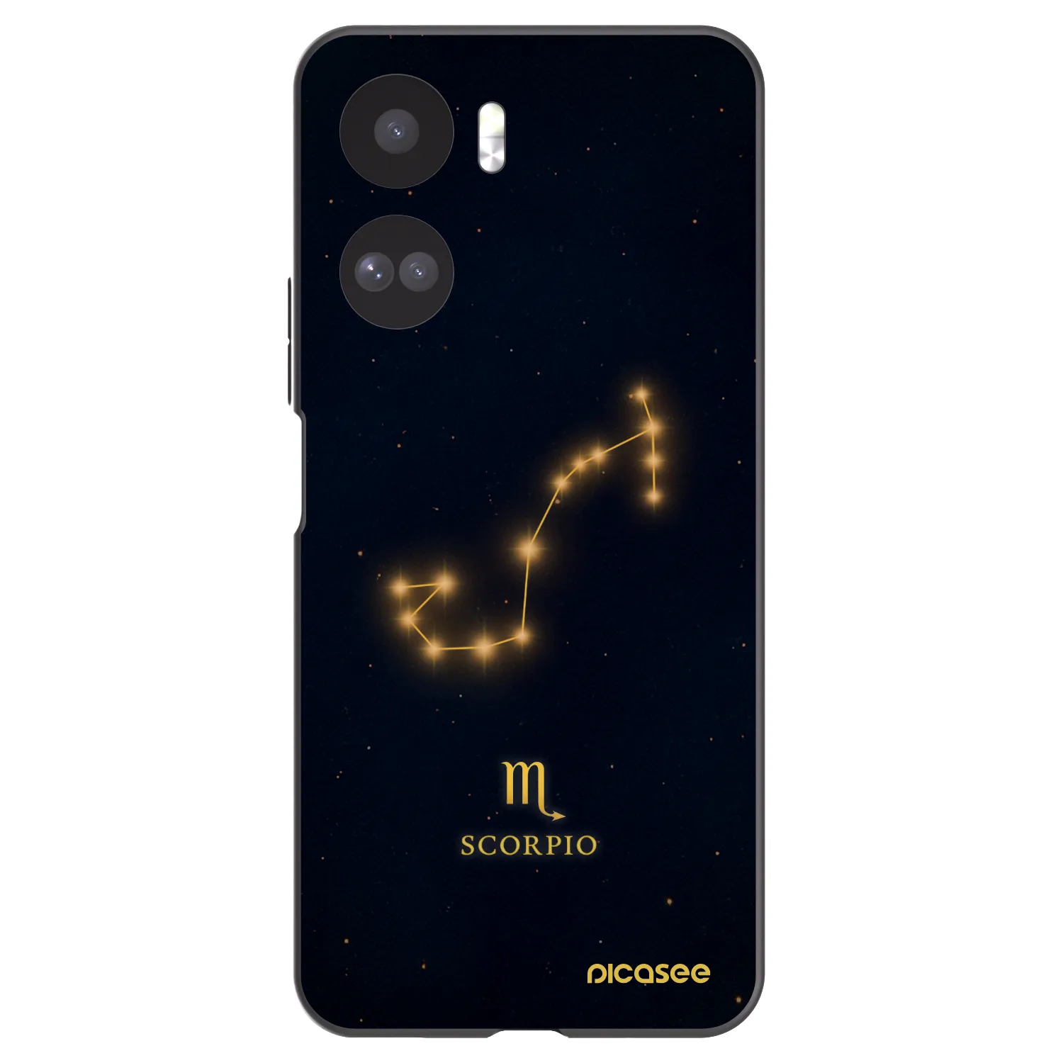 Picasee Honor 90 Lite 5G Hülle - Schwarzes Silikon - SCORPIO