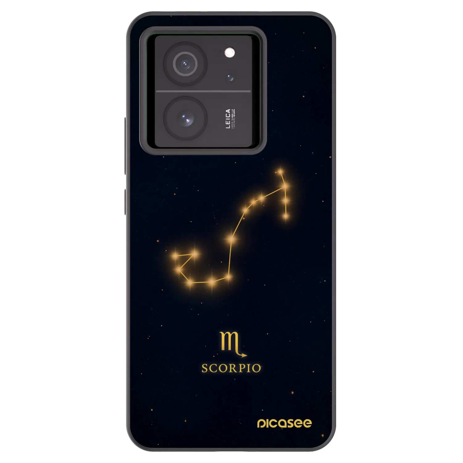 Picasee Xiaomi 13T Pro Hülle - Schwarzes Silikon - SCORPIO