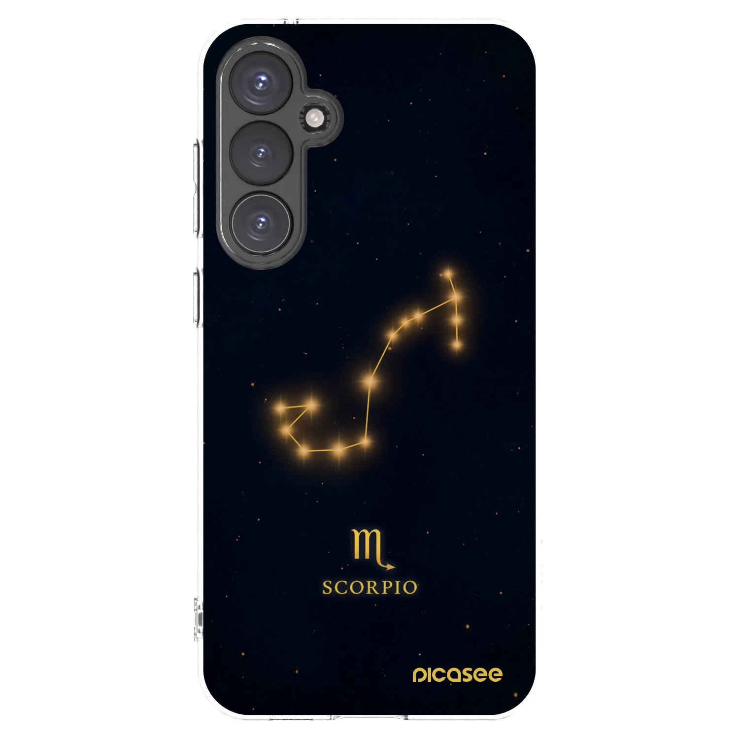 Picasee Samsung Galaxy S23 FE S711B Hülle - Transparentes Silikon - SCORPIO