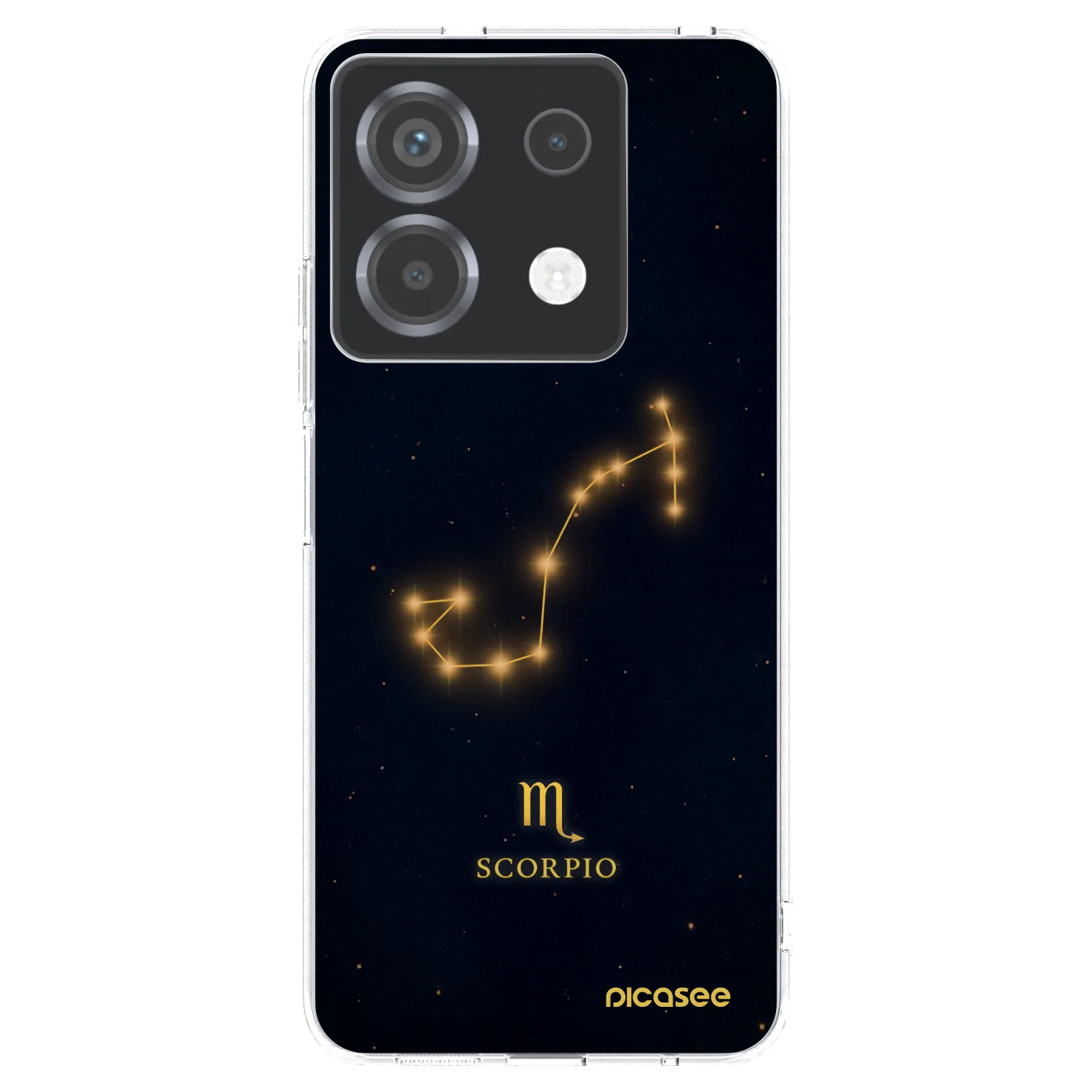 Picasee Xiaomi Poco X6 Hülle - Transparentes Silikon - SCORPIO