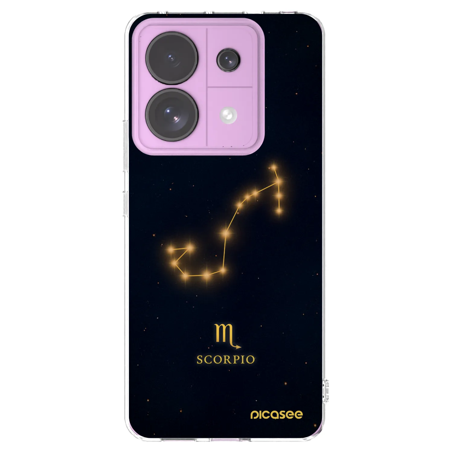 Picasee Xiaomi Redmi Note 13 Pro 5G Hülle - Transparentes Silikon - SCORPIO