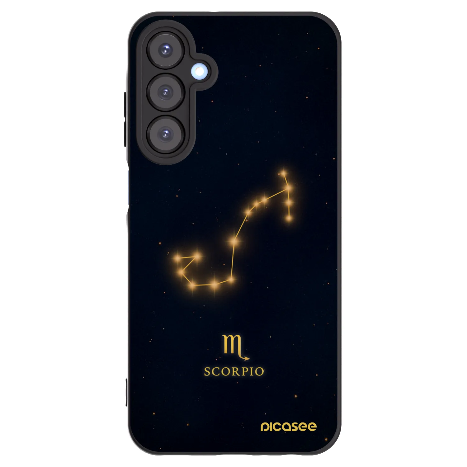 Picasee Samsung Galaxy A25 A256B 5G Hülle - Schwarzes Silikon - SCORPIO