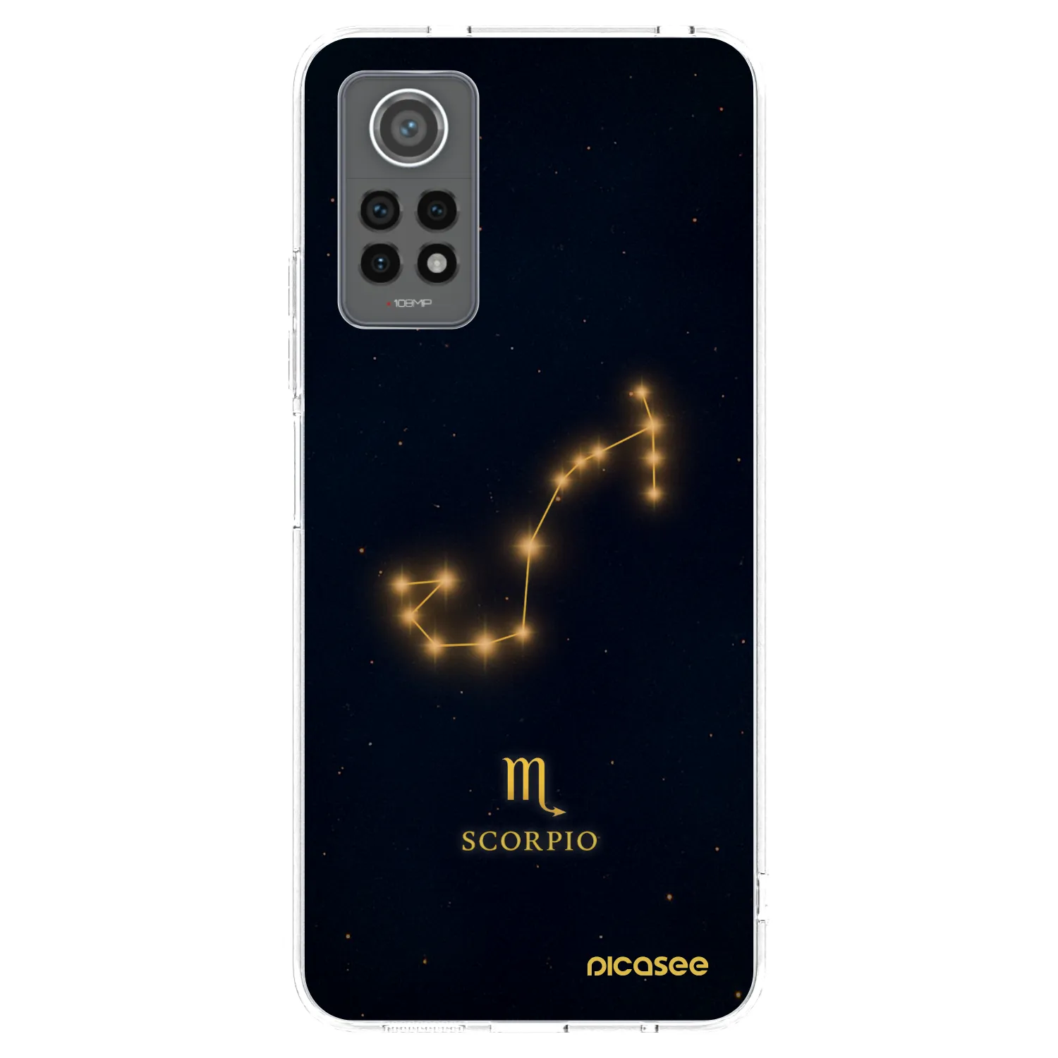 Picasee Xiaomi Redmi Note 12 Pro 4G Hülle - Transparentes Silikon - SCORPIO