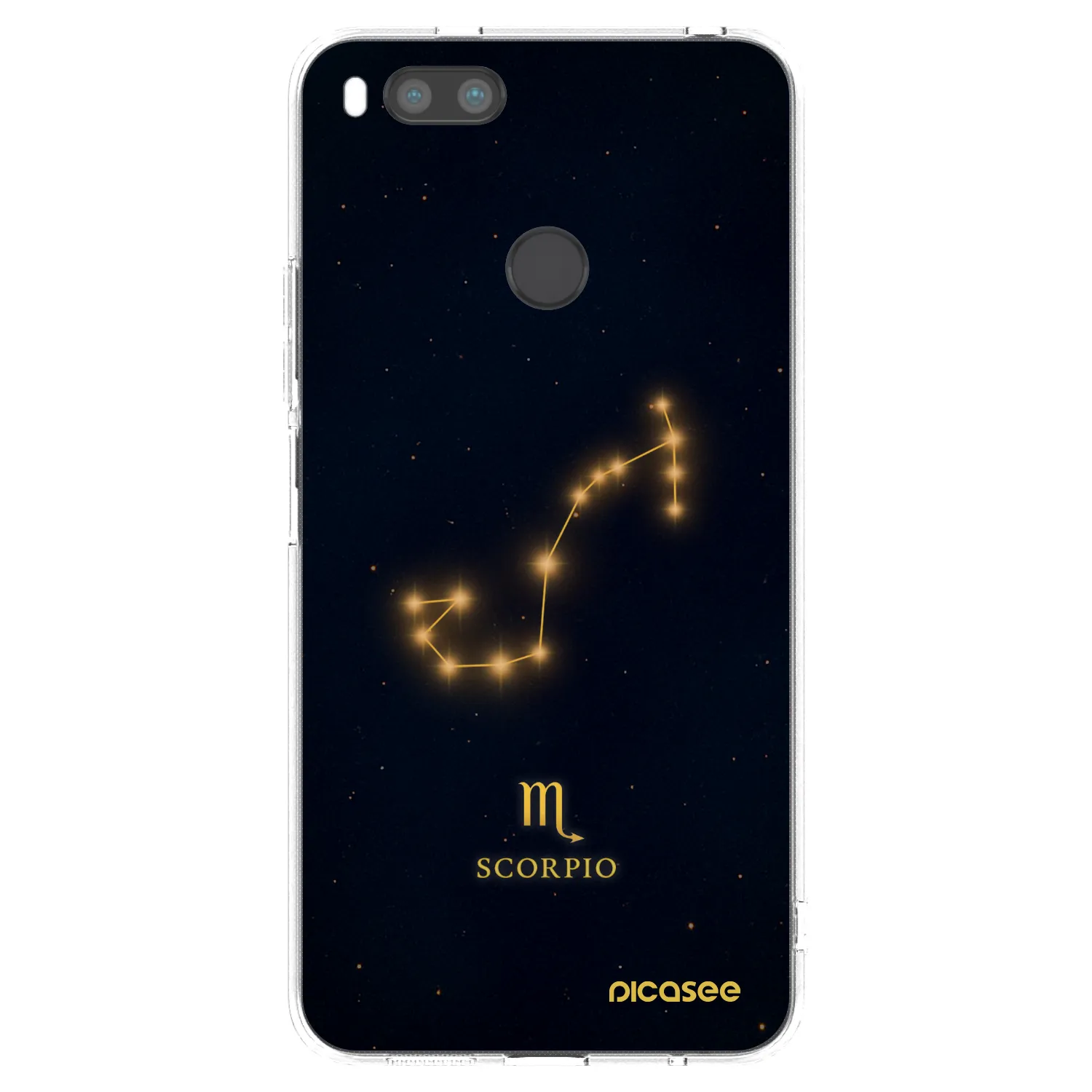Picasee Xiaomi Redmi Note 11S 5G Hülle - Transparentes Silikon - SCORPIO