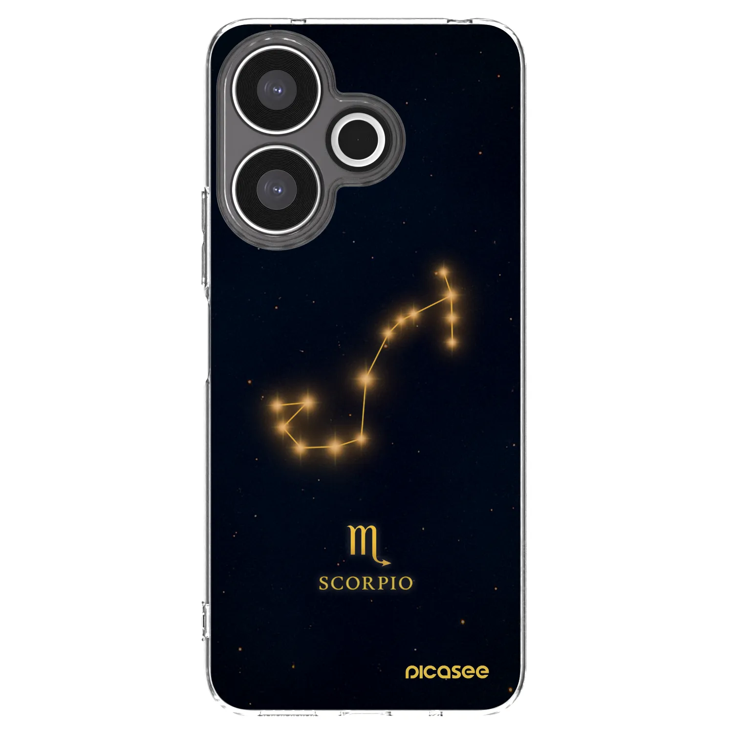 Picasee Xiaomi Redmi 13 4G Hülle - Transparentes Silikon - SCORPIO