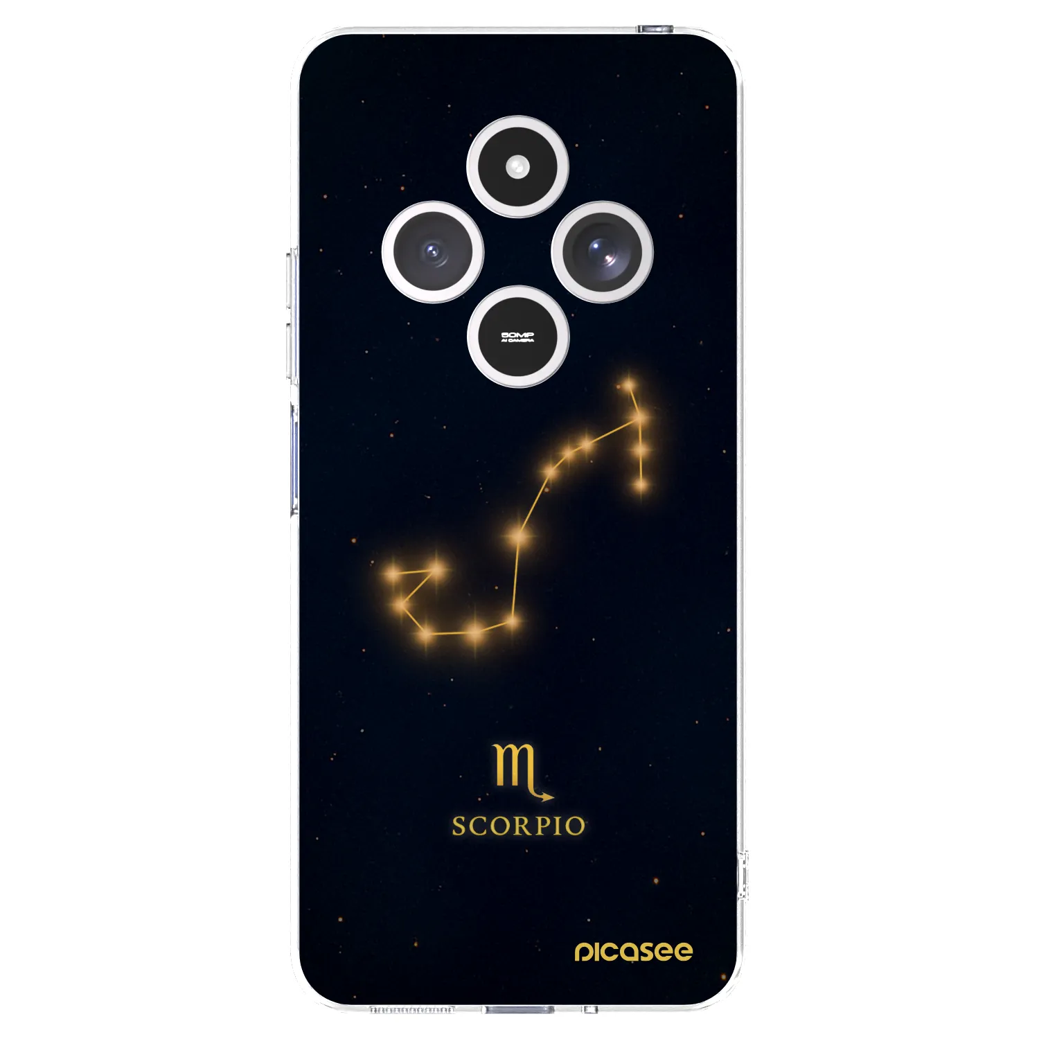Picasee Xiaomi Redmi 14C Hülle - Transparentes Silikon - SCORPIO