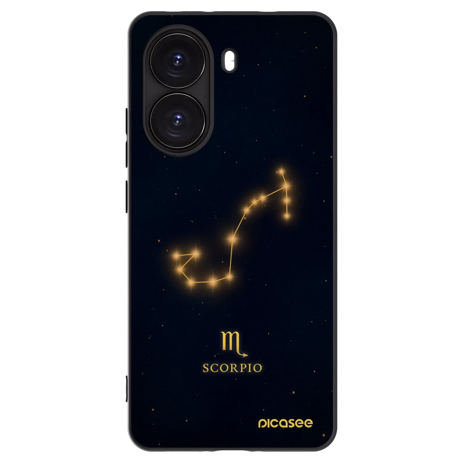 Picasee Xiaomi Poco X7 Pro 5G Hülle - Schwarzes Silikon - SCORPIO