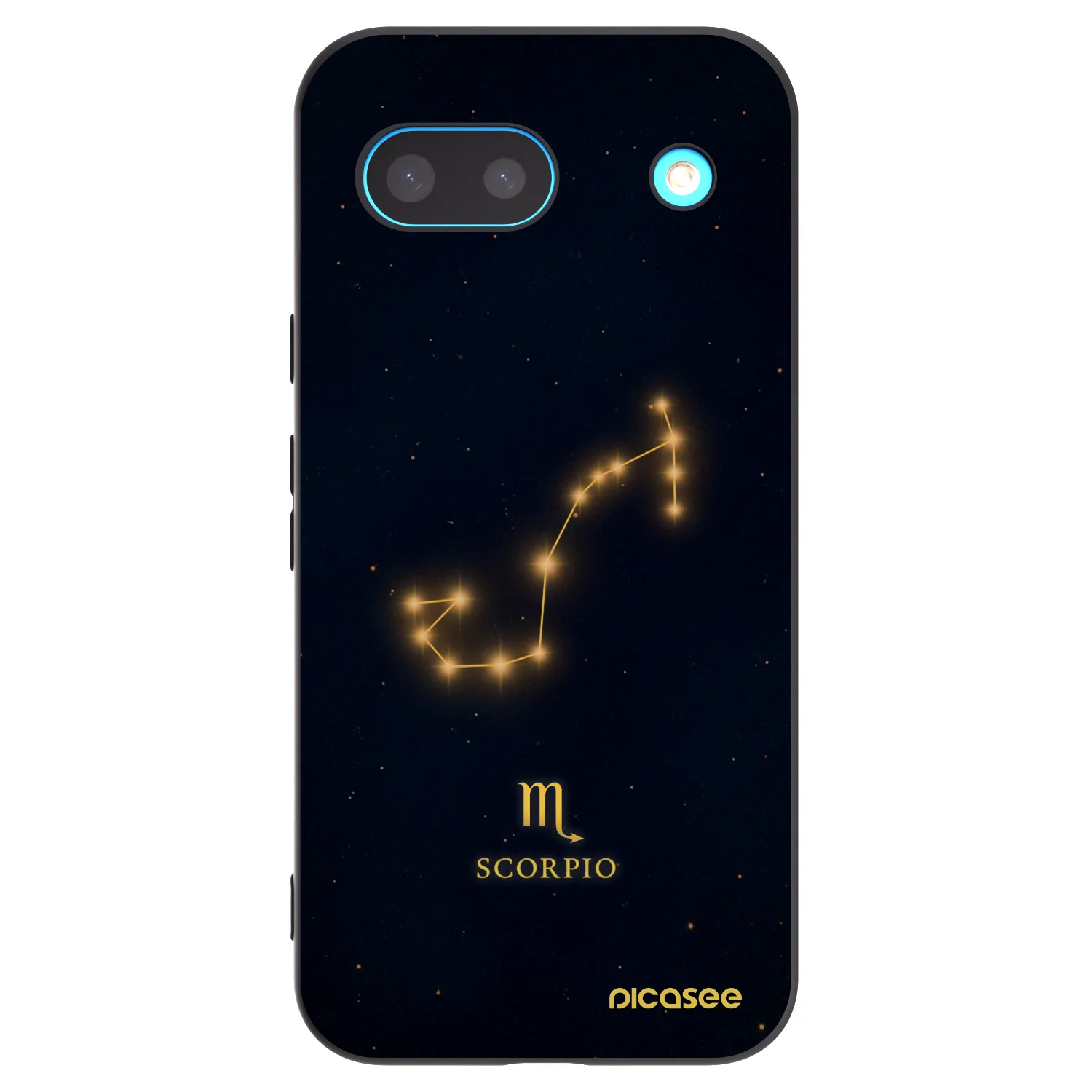 Picasee Google Pixel 8 Hülle - Schwarzes Silikon - SCORPIO