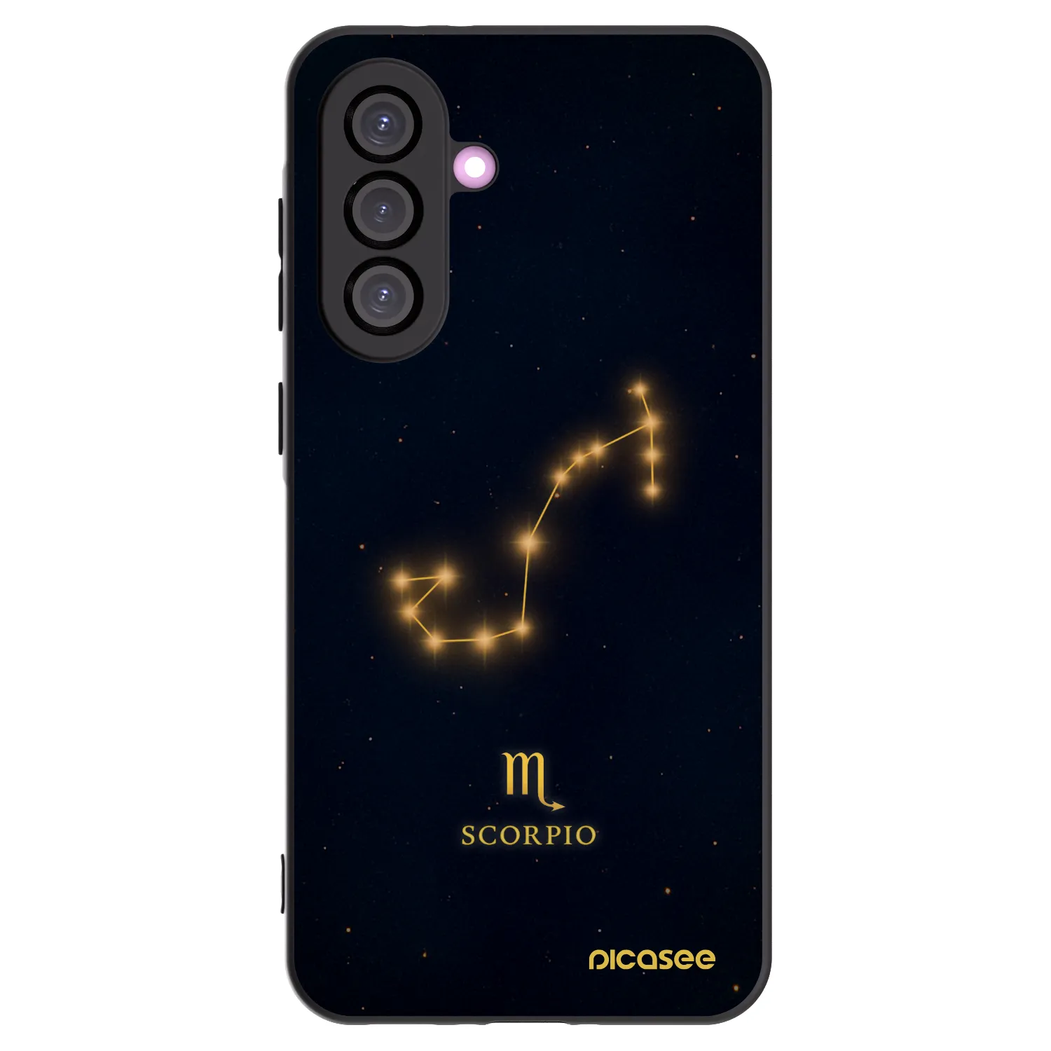 Picasee Samsung Galaxy A56 5G A566B Hülle - Schwarzes Silikon - SCORPIO