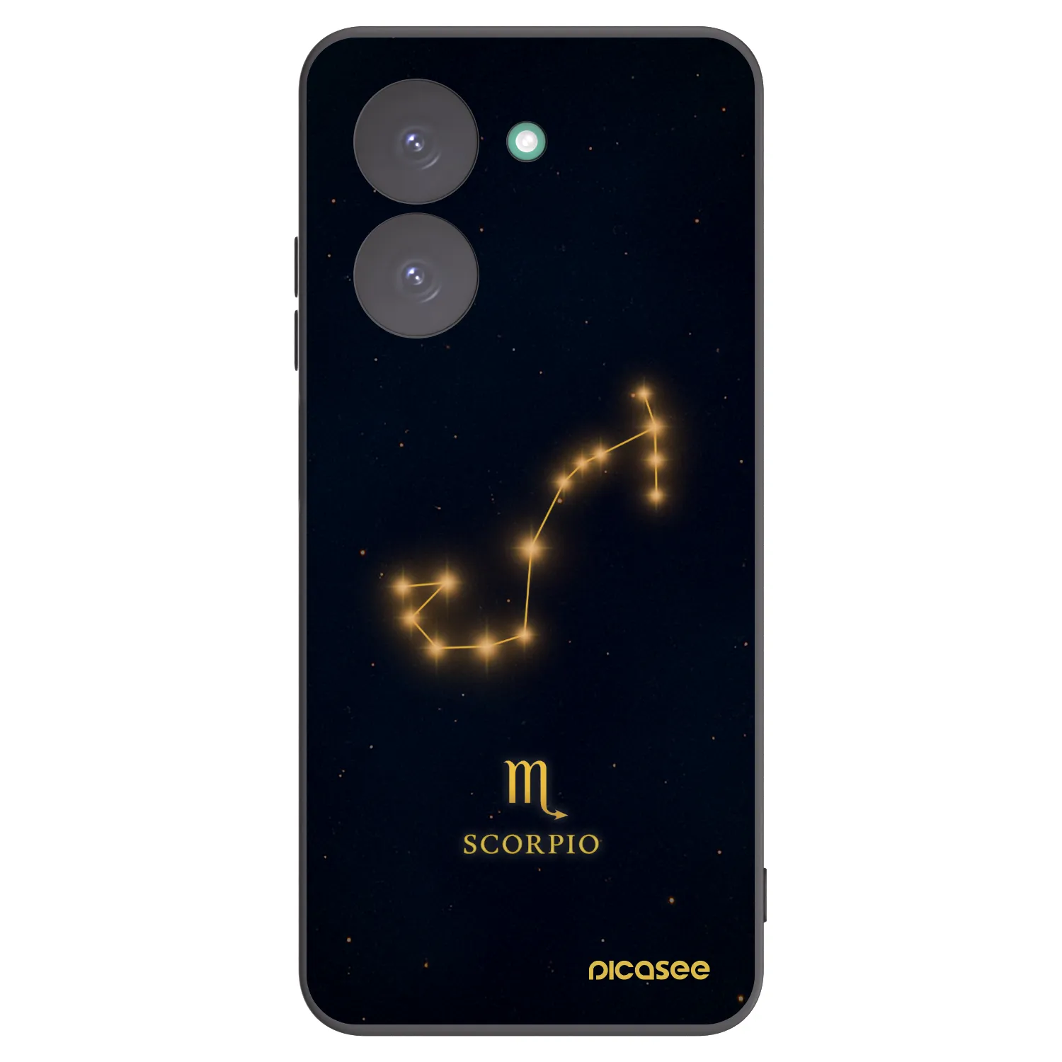 Picasee Xiaomi Redmi A5 Hülle - Schwarzes Silikon - SCORPIO