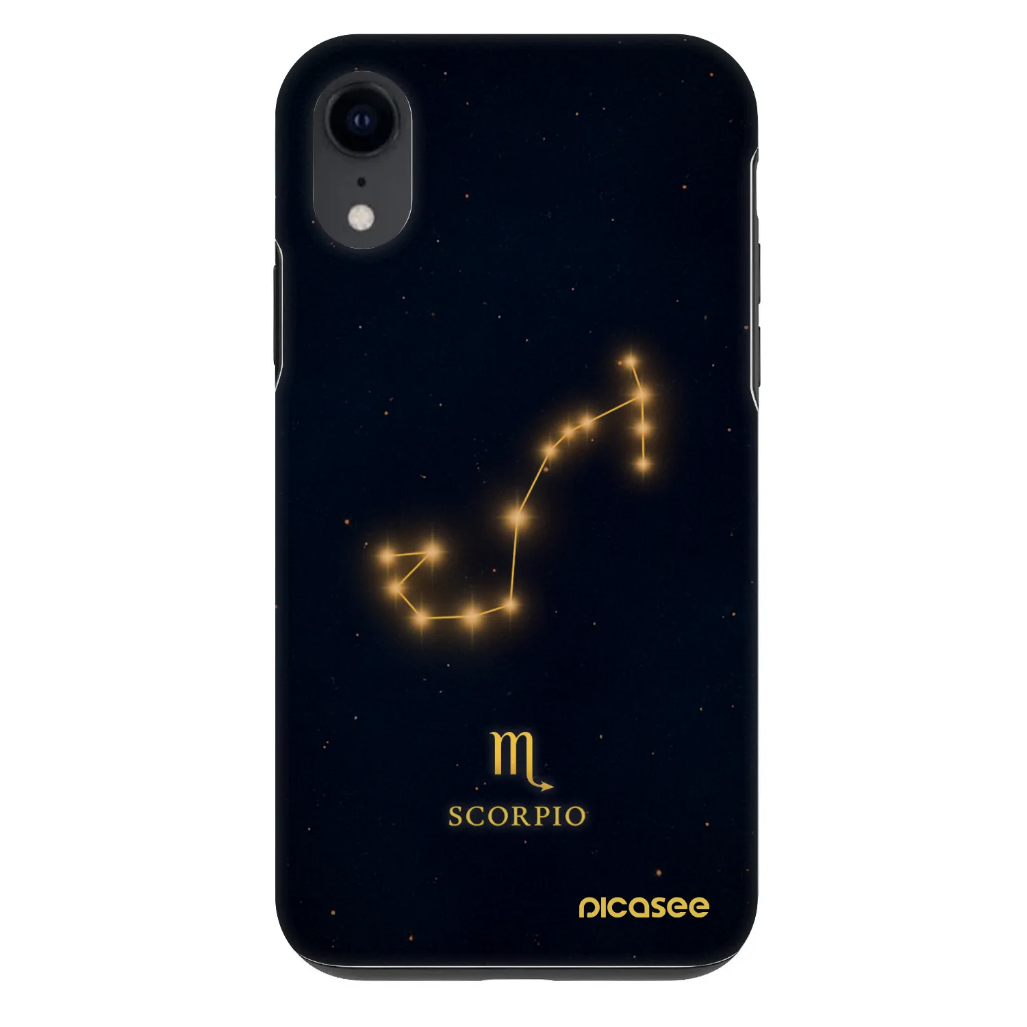 Picasee Fashion Case für Apple iPhone XR - SCORPIO