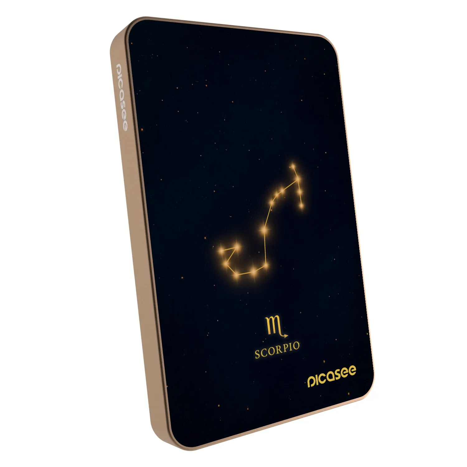 Picasee Powerbank mit MagSafe 5 000 mAh Golden - SCORPIO