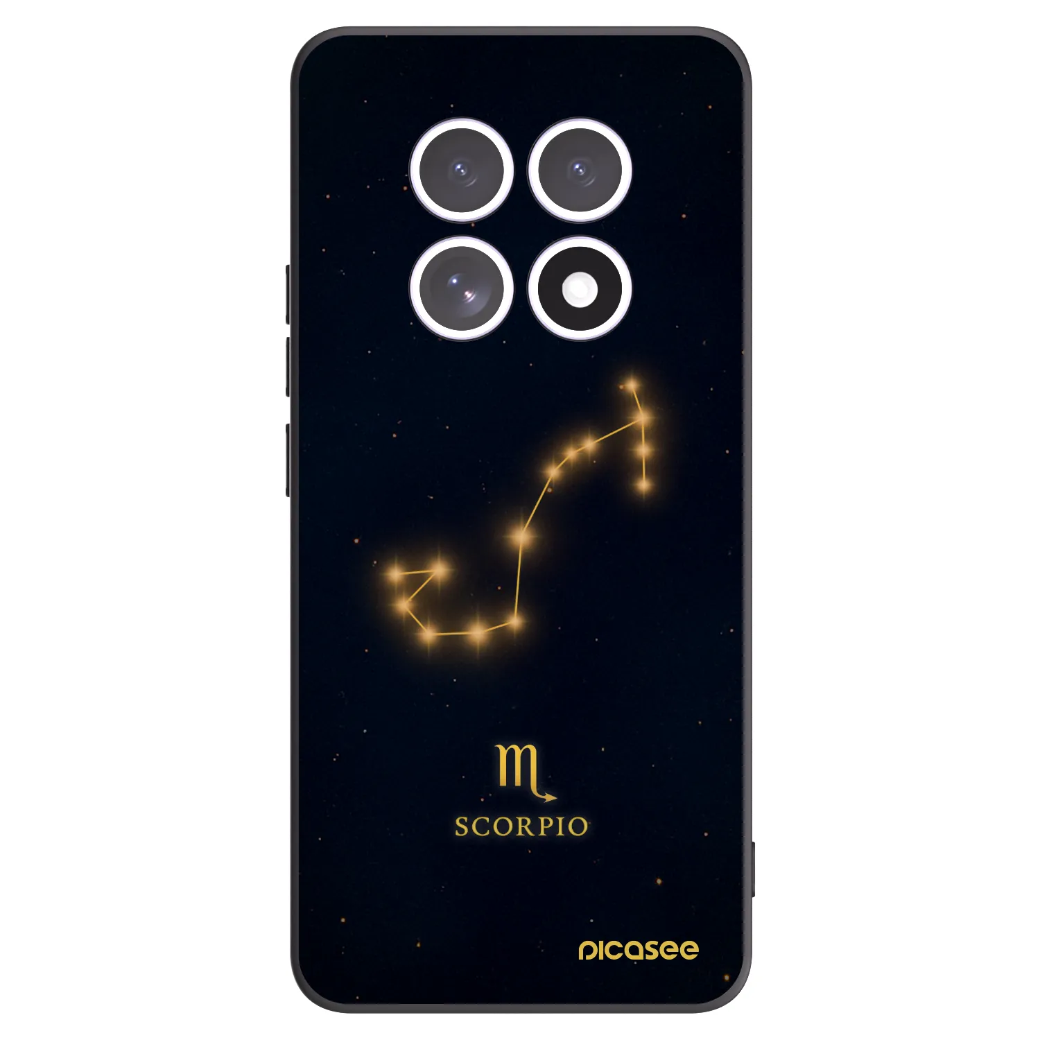 Picasee Xiaomi Redmi Note 15 Hülle - Schwarzes Silikon - SCORPIO