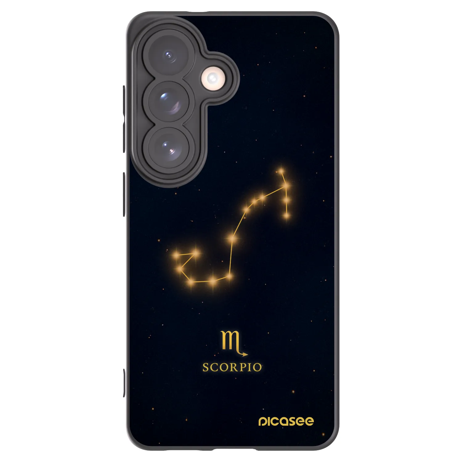 Picasee Samsung Galaxy S26 Hülle - Schwarzes Silikon - SCORPIO