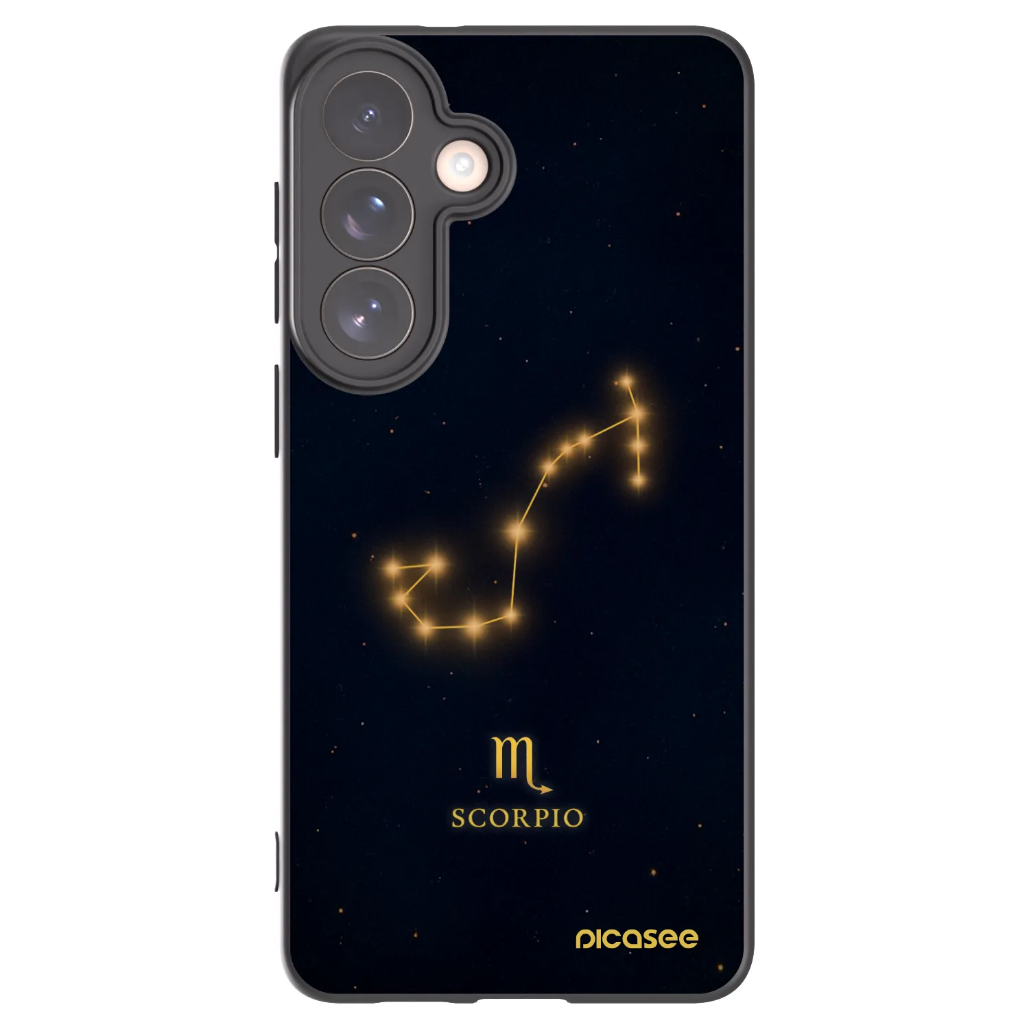 Picasee Samsung Galaxy S26+ Hülle - Schwarzes Silikon - SCORPIO