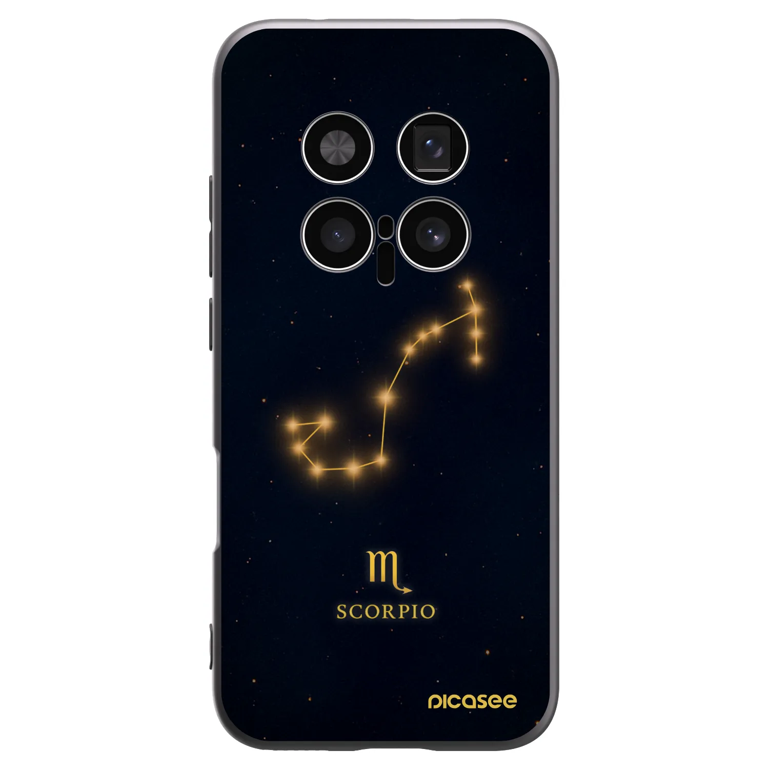 Picasee Honor Magic8 Pro 5G Hülle - Schwarzes Silikon - SCORPIO