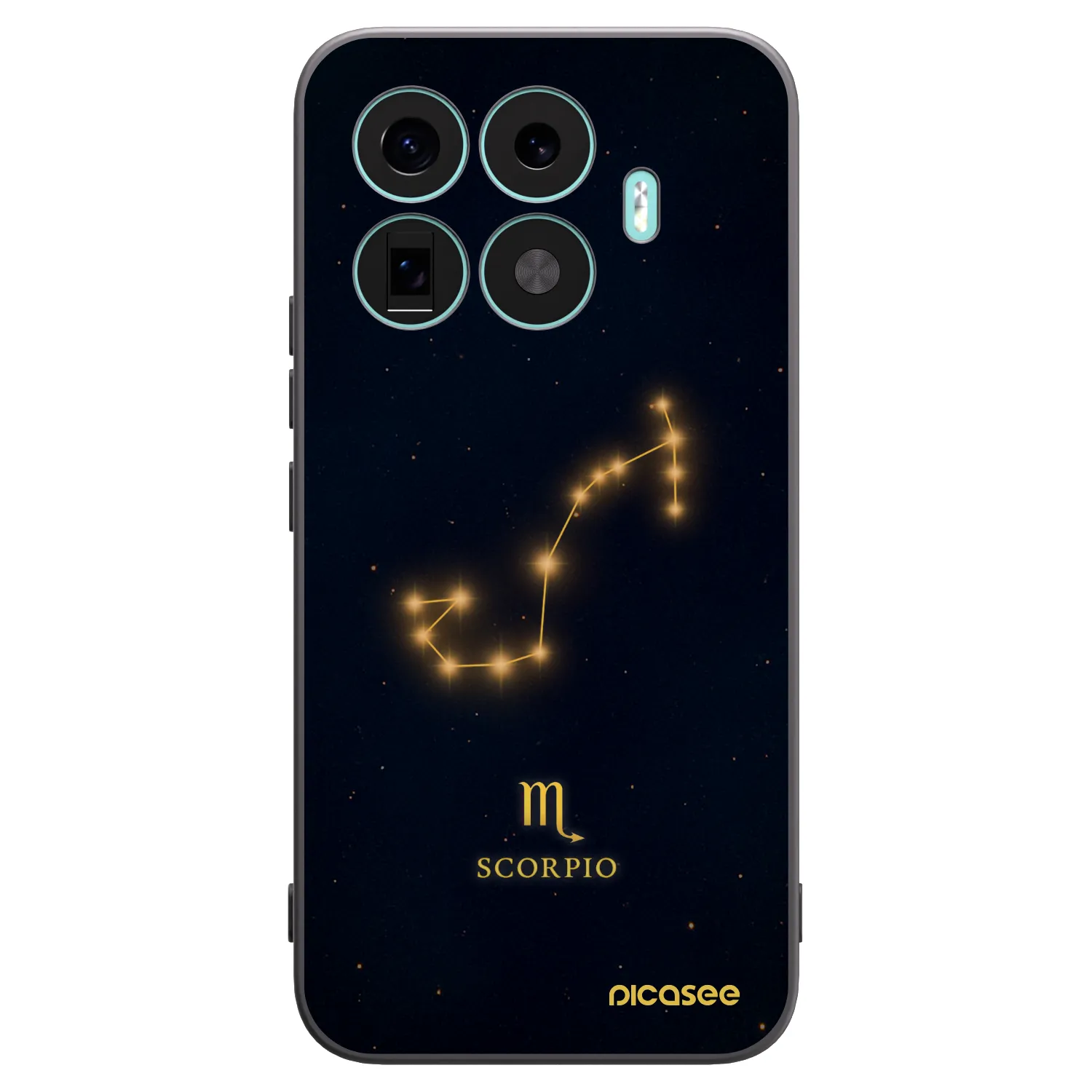 Picasee Xiaomi 17T Pro Hülle - Schwarzes Silikon - SCORPIO