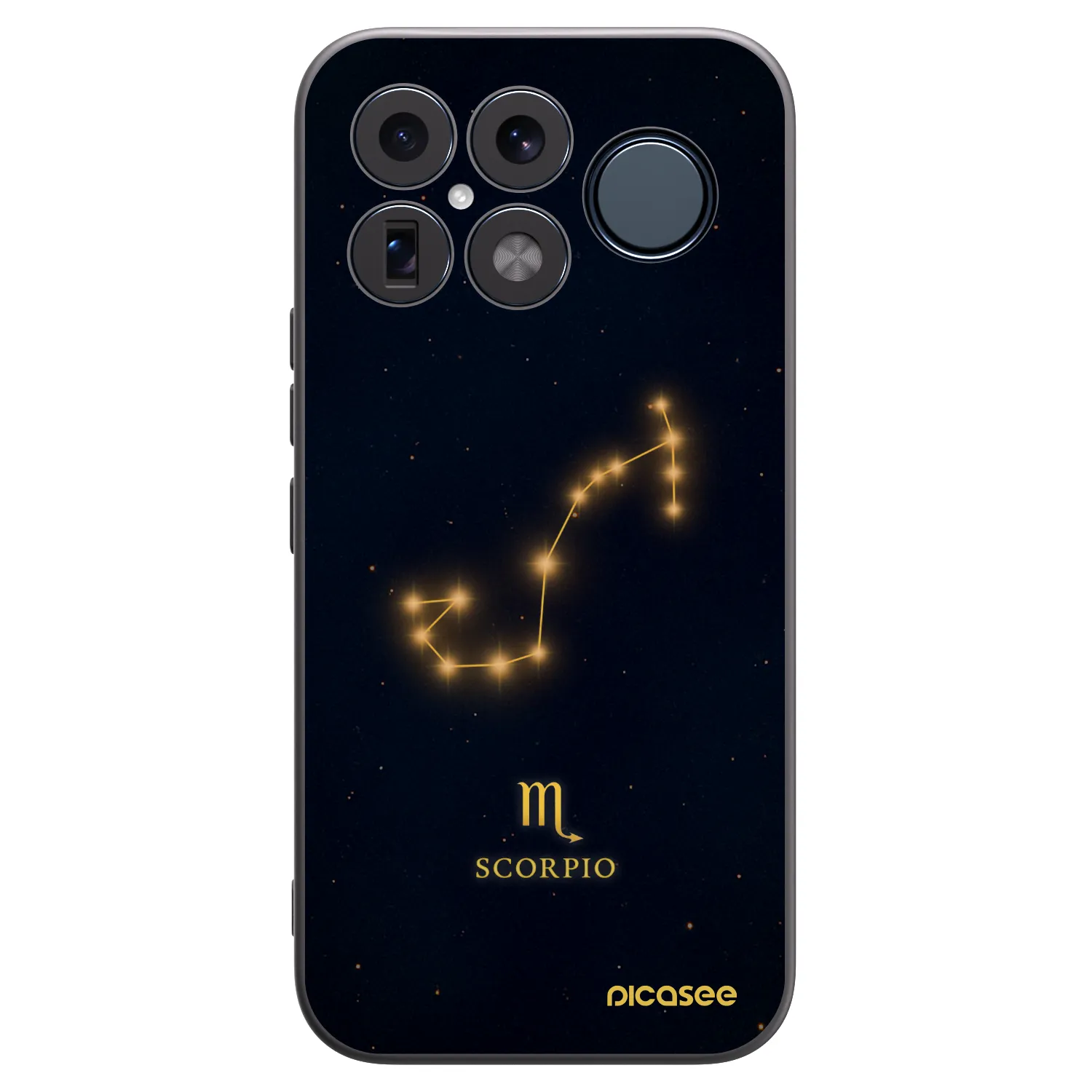 Picasee Xiaomi Poco F8 Ultra Hülle - Schwarzes Silikon - SCORPIO