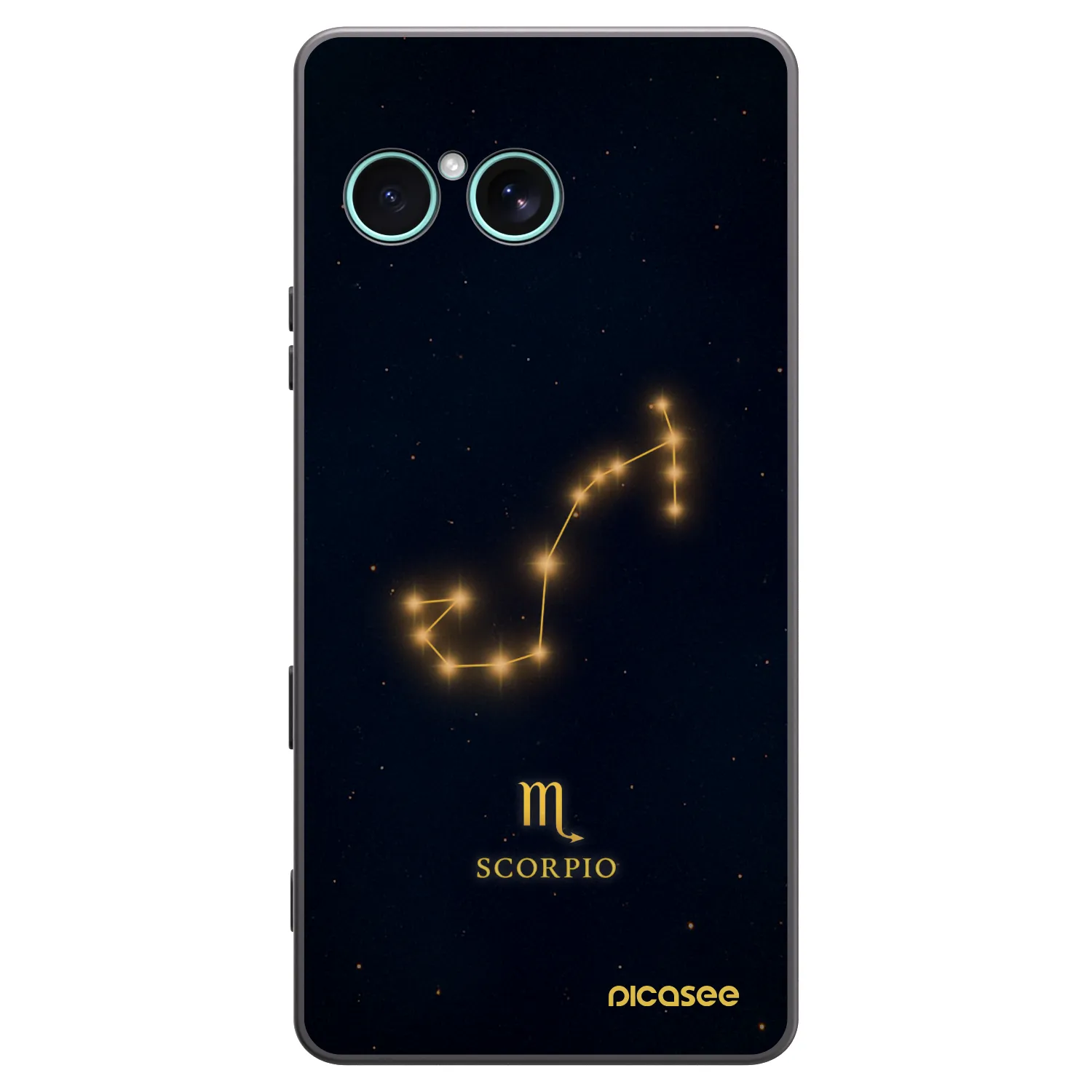 Picasee Sony Xperia 10 VII Hülle - Schwarzes Silikon - SCORPIO