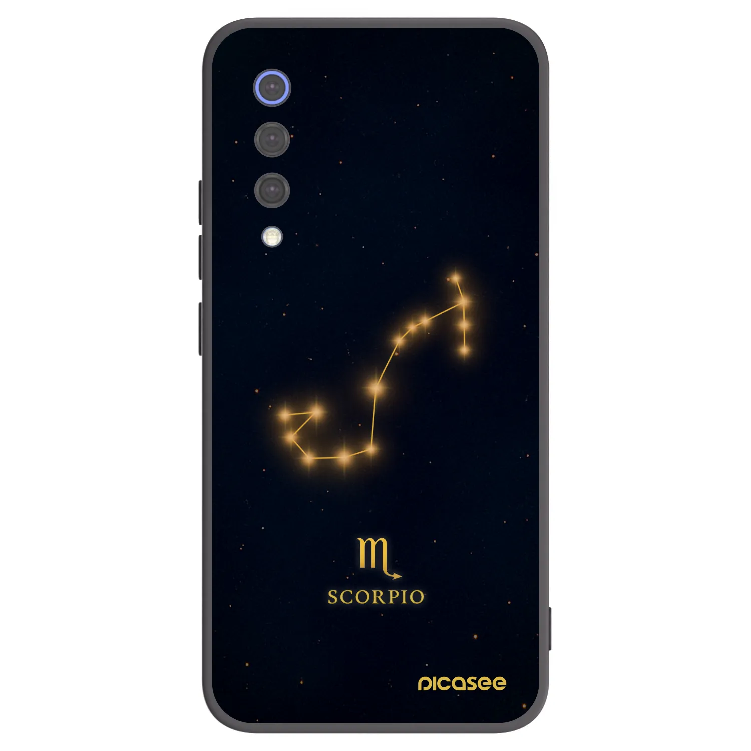 Picasee Xiaomi Mi 9 SE Hülle - Schwarzes Silikon - SCORPIO