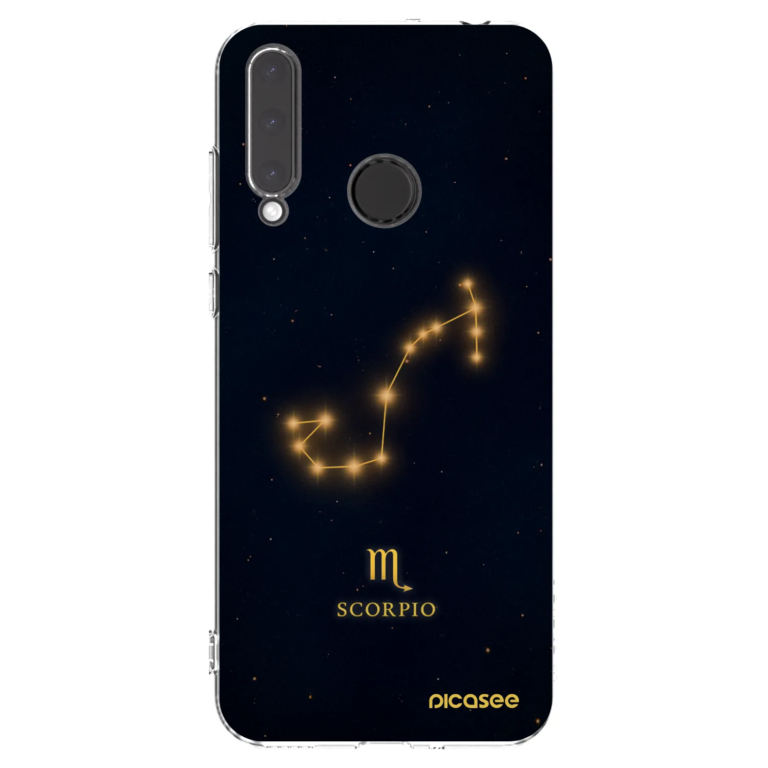 Picasee Honor 20 Lite Hülle - Transparentes Silikon - SCORPIO